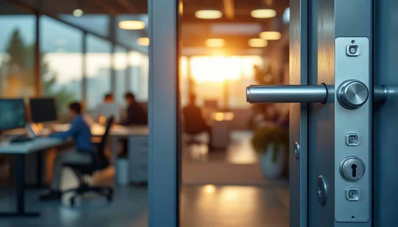 Illustration: Comprendre l’importance de la protection des locaux professionnels pour votre société