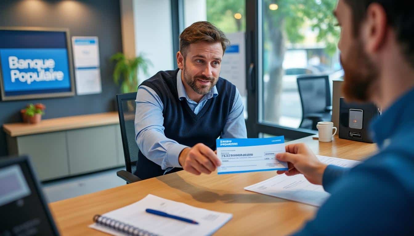 Illustration: Comprendre le fonctionnement du chèque de banque à la Banque Populaire
