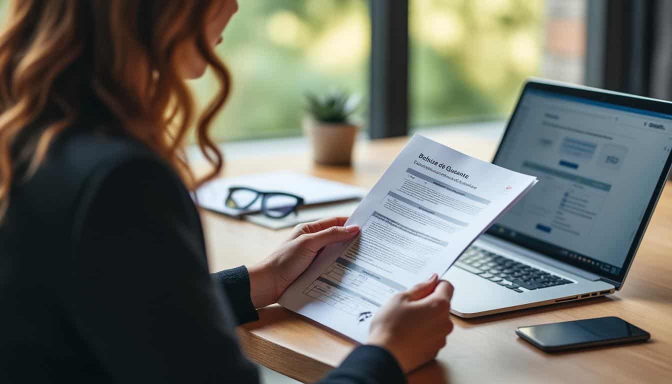 Illustration: Qu’est-ce que le tableau de garantie au format PDF dans une mutuelle comme Aon ?