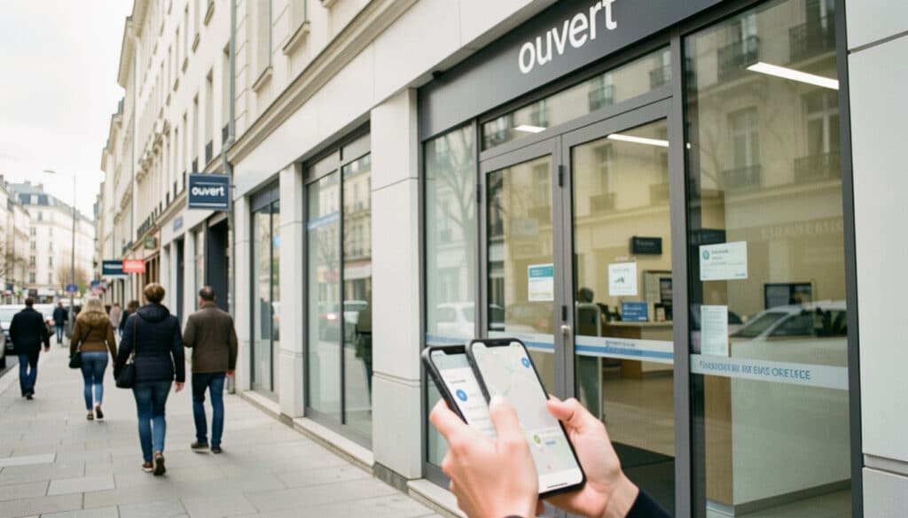 Trouver une agence bancaire ouverte près de chez vous